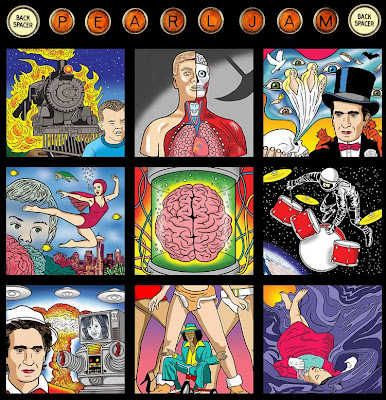 Latest videogame obtained Backspacer cover pearl jam